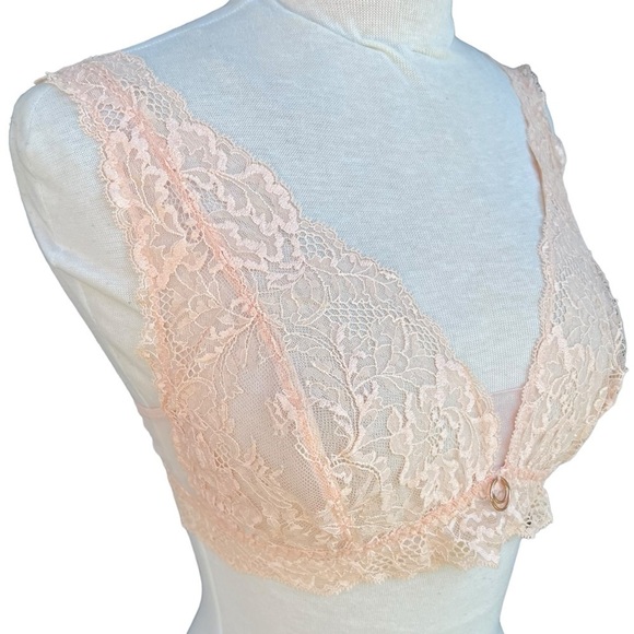 Lise Charmel Caprice En Dentelle Luxury Soft Cup Bra ACH6501 Caprice Peche NWT - Picture 5 of 13